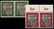 BRD Bund BRD Bund 139-140 postfrisch als waagerechte Paare MiNr. 139-140 postfrisch als waagerechte Paare -