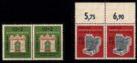 BRD Bund BRD Bund 171-172 postfrisch als waagerechte Paare MiNr. 171-172 postfrisch als waagerechte Paare -