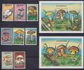 Ghana Ghana Block 145-146 + 1287-1294 postfrisch Pilze MiNr. Block 145-146 + 1287-1294 postfrisch Pilze -