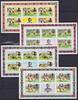 Ghana Ghana Block 57 + 564-567 C als KB postfrisch Fußball WM 1974 MiNr. Block 57 + 564-567 C als KB postfrisch Fußball WM 1974 -