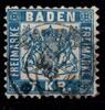 Baden Baden 25 gestempelt MiNr. 25 gestempelt -