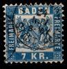 Baden Baden 25 gestempelt MiNr. 25 gestempelt -
