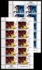 Island Island 1009 und 1010 postfrisch Kleinbogensatz / CEPT MiNr. 1009 und 1010 postfrisch Kleinbogensatz / CEPT -
