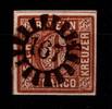 Bayern Bayern 4 II gestempelt gMr 167 Cronach MiNr. 4 II gestempelt gMr 167 Cronach -