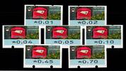 BRD Bund Automatenmarken BRD Bund Automatenmarken 9 RS1 Druckverschiebung postfrisch MiNr. 9 RS1 Druckverschiebung postfrisch -