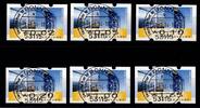 BRD Bund Automatenmarken BRD Bund Automatenmarken 7 VS4 gestempelt MiNr. 7 VS4 gestempelt -
