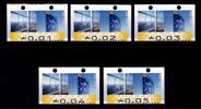BRD Bund Automatenmarken BRD Bund Automatenmarken 7 mit Zählnummer, Druckverschiebung postfrisch MiNr. 7 mit Zählnummer, Druckverschiebung postfrisch -