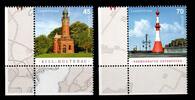 BRD Bund BRD Bund 3316-3317 postfrisch Ecke 3 Leuchtturm MiNr. 3316-3317 postfrisch Ecke 3 Leuchtturm -