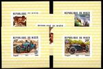 Zentralafrikanische Republik Zentralafrikanische Republik 773-777 B postfrisch Einzelblöcke / Autos MiNr. 773-777 B postfrisch Einzelblöcke / Autos -