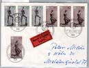 BRD Bund 804-805 als Ersttagsbrief Eilbote Express -