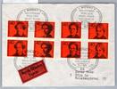 BRD Bund 791-794 als Ersttagsbrief Eilbote Express -