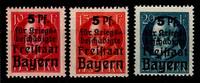 Bayern Bayern 171-173 A postfrisch MiNr. 171-173 A postfrisch -