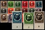 Bayern Bayern 152-170 A postfrisch MiNr. 152-170 A postfrisch -