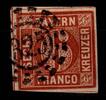 Bayern Bayern 4 gestempelt oMR 325 München MiNr. 4 gestempelt oMR 325 München -