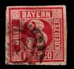 Bayern Bayern 9 gestempelt MiNr. 9 gestempelt -