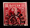Bayern Bayern 9 gestempelt oMr 325 München MiNr. 9 gestempelt oMr 325 München -