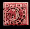 Bayern Bayern 9 gestempelt oMr 291 Ludwigshafen MiNr. 9 gestempelt oMr 291 Ludwigshafen -