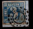 Bayern Bayern 2 gestempelt oMr 114 Erlangen MiNr. 2 gestempelt oMr 114 Erlangen -