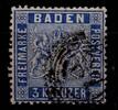 Baden Baden 10 c gestempelt geprüft Flemming BPP MiNr. 10 c gestempelt geprüft Flemming BPP -