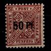 Württemberg Dienstmarken Württemberg Dienstmarken 255 postfrisch MiNr. 255 postfrisch -
