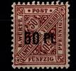Württemberg Dienstmarken Württemberg Dienstmarken 255 postfrisch MiNr. 255 postfrisch -