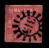 Bayern Bayern 3 gestempelt MiNr. 3 gestempelt -