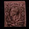 Sachsen Sachsen 9 gestempelt MiNr. 9 gestempelt -