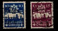 Danzig Danzig 267-268 gestempelt MiNr. 267-268 gestempelt -
