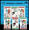 Gabun Gabun 733-735 und Block 39 postfrisch Olympische Spiele MiNr. 733-735 und Block 39 postfrisch Olympische Spiele -