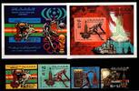 Libyen Libyen 767-770 II und Block 42 und 43 B postfrisch Olympische Spiele MiNr. 767-770 II und Block 42 und 43 B postfrisch Olympisch -