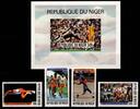Niger Niger 695-698 und Block 27 postfrisch Olympische Spiele MiNr. 695-698 und Block 27 postfrisch Olympische Spiele -