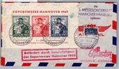 All. Besetzung Block 1 auf Brief Sonderluftpost -