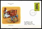 Ghana Ghana 1922 gestempelt als FDC / Kunst MiNr. 1922 gestempelt als FDC / Kunst -