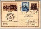 Belgien 266 als Ganzsache Bildpostkarte -