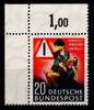 BRD Bund BRD Bund 162 postfrisch vom Eckrand MiNr. 162 postfrisch vom Eckrand -