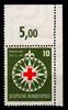 BRD Bund BRD Bund 164 postfrisch vom Eckrand MiNr. 164 postfrisch vom Eckrand -