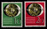 BRD Bund BRD Bund 141-142 postfrisch geprüft Schlegel BPP MiNr. 141-142 postfrisch geprüft Schlegel BPP -