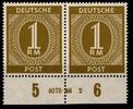 Alliierte Besetzung Alliierte Besetzung 937 HAN postfrisch H 4075.46 2 MiNr. 937 HAN postfrisch H 4075.46 2 -