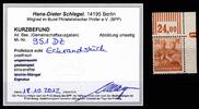 Alliierte Besetzung Alliierte Besetzung 951 DZ postfrisch DZ 1 negativ, Kurzbefund Schlegel MiNr. 951 DZ postfrisch DZ 1 negativ, Kurzbefund Schlege -