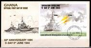 Ghana Ghana Block 255 gestempelt als FDC / Schiffe MiNr. Block 255 gestempelt als FDC / Schiffe -