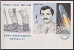 Ghana Ghana Block 254 gestempelt als FDC / Astronauten MiNr. Block 254 gestempelt als FDC / Astronauten -