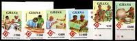 Ghana Ghana 2115-2120 B postfrisch Brauchtum MiNr. 2115-2120 B postfrisch Brauchtum -