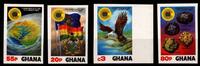 Ghana Ghana 964-967 B postfrisch Unabhängigkeit MiNr. 964-967 B postfrisch Unabhängigkeit -