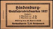 Deutsches Reich Deutsches Reich MH 24.1 B postfrisch MiNr. MH 24.1 B postfrisch -