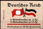 Deutsches Reich Deutsches Reich MH 32.2 postfrisch MiNr. MH 32.2 postfrisch -