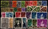 Portugal Portugal Jahrgang 1953 mit 792-822 gestempelt MiNr. Jahrgang 1953 mit 792-822 gestempelt -