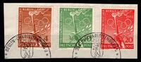 Berlin Berlin 88-90 gestempelt auf Briefstück mit Sonderstempel MiNr. 88-90 gestempelt auf Briefstück mit Sonderstempel -