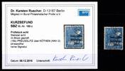 SBZ SBZ 189 c gestempelt Kurzbefund Ruscher BPP MiNr. 189 c gestempelt Kurzbefund Ruscher BPP -