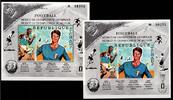 Tschad Tschad Block 8 A+B postfrisch Fußball WM 1970 MiNr. Block 8 A+B postfrisch Fußball WM 1970 -