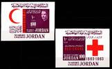 Jordanien Jordanien Block 5-6 postfrisch Rotes Kreuz MiNr. Block 5-6 postfrisch Rotes Kreuz -